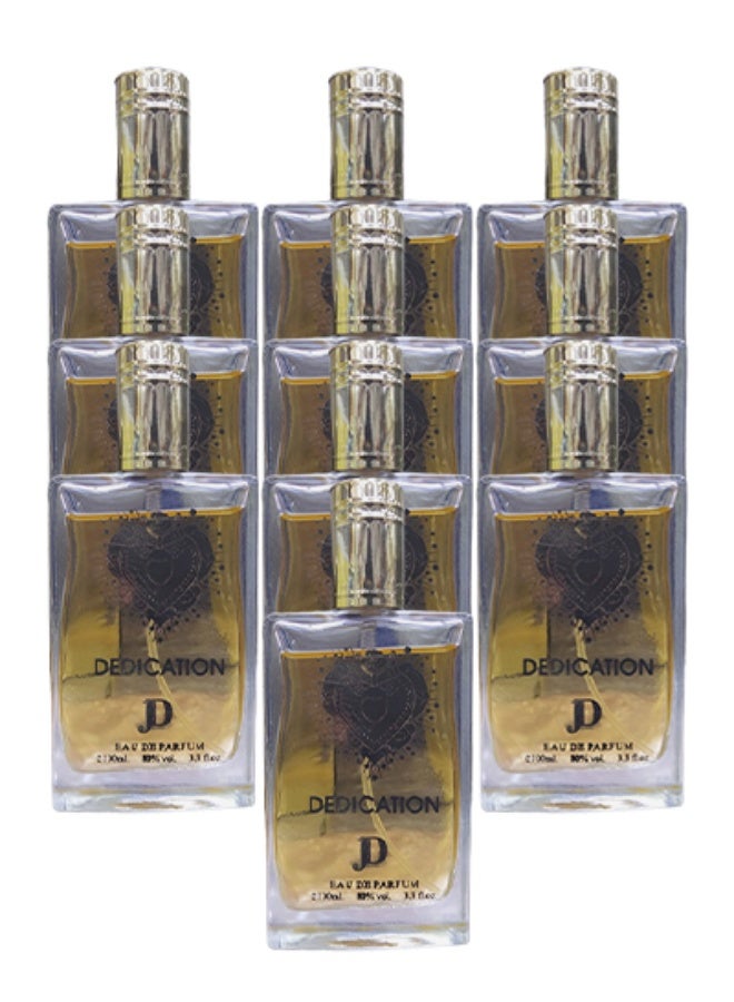 جي دي 10 قطع عطر ديديكيشن للنساء 100 مل - Image 1